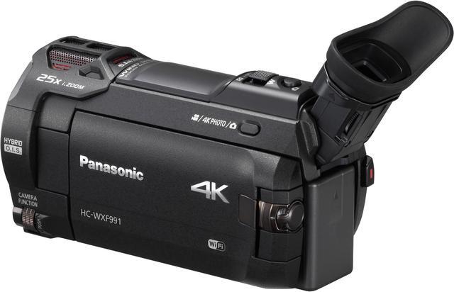 Alt view image 6 of 18 - Panasonic WXF991 4K Ultra HD Camcorder with Twin Camera
