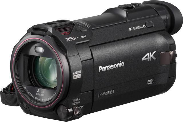 Alt view image 3 of 18 - Panasonic WXF991 4K Ultra HD Camcorder with Twin Camera