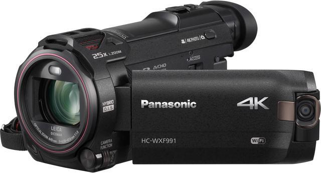 Alt view image 2 of 18 - Panasonic WXF991 4K Ultra HD Camcorder with Twin Camera