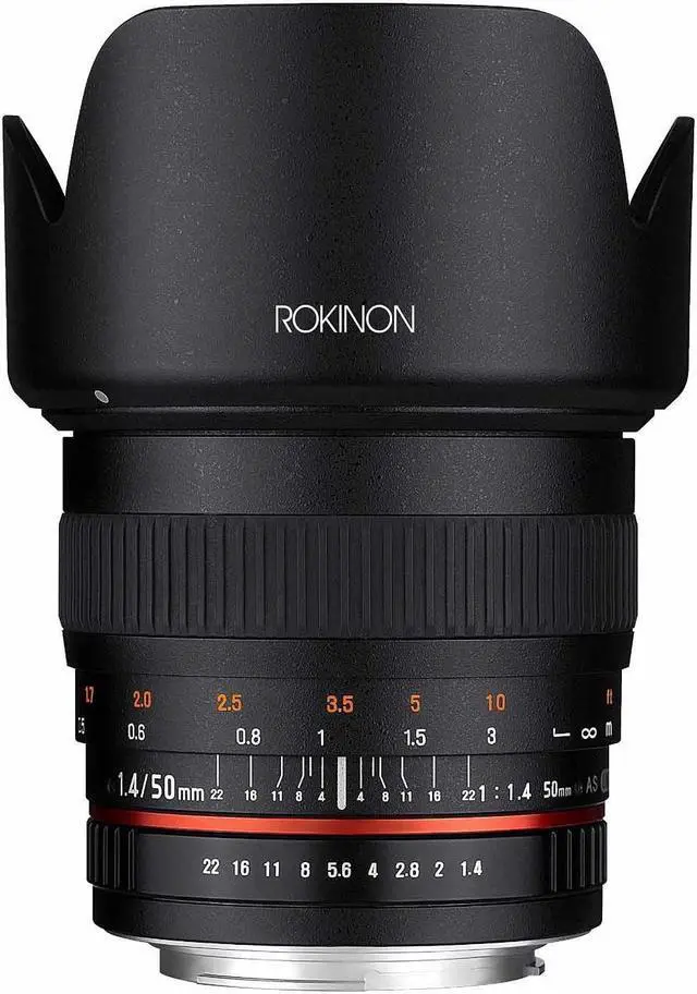 Alt view image 4 of 10 - Rokinon 50mm F1.4 Lens for Canon EF Mount #50M-C
