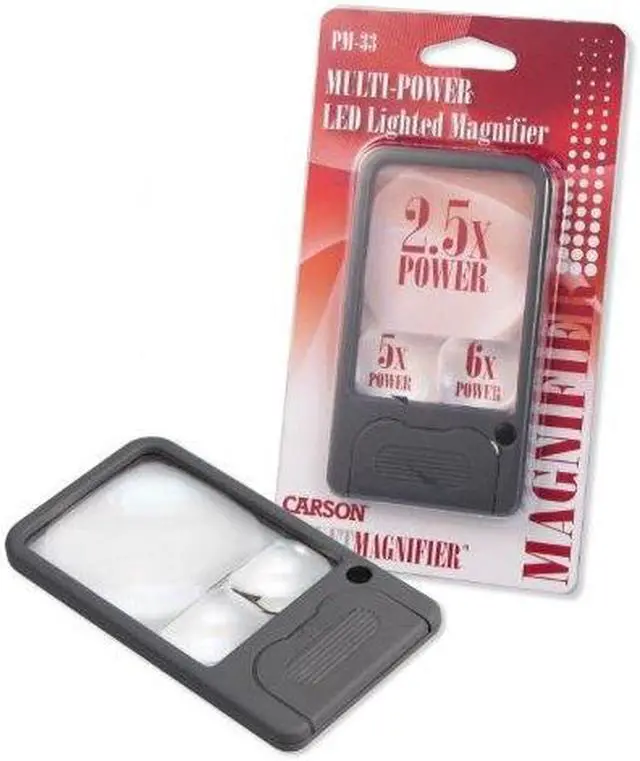 Alt view image 6 of 12 - Lighted Pocket Magnifier-