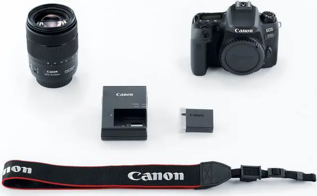 Alt view image 12 of 20 - Canon EOS 77D EF-S 18-135 IS USM Kit