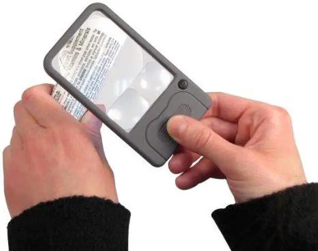 Alt view image 5 of 12 - Lighted Pocket Magnifier-