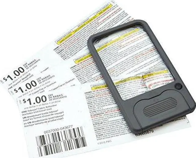 Alt view image 7 of 12 - Lighted Pocket Magnifier-