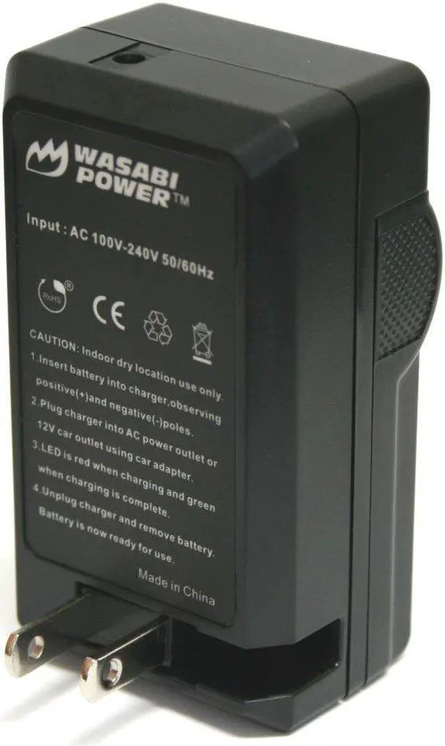 Alt view image 2 of 7 - Wasabi Battery and Charger Kit for Panasonic VW-VBT190