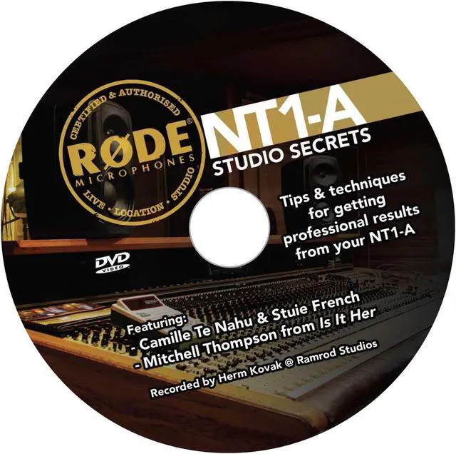 Alt view image 9 of 17 - Rode Microphones NT1-A Quiet Studio Condenser Microphone