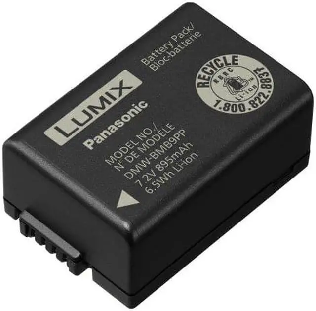 Alt view image 5 of 8 - Panasonic DMW-BMB9 Rechargeable Lithium-Ion Battery for Select Panasonic Camera