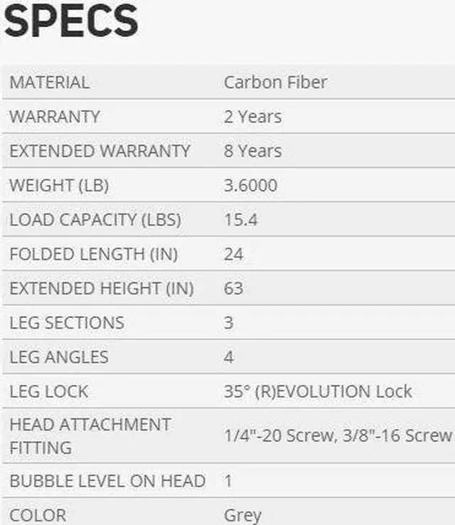 Alt view image 7 of 20 - Vanguard Alta Pro 2+ 263CT Carbon Fiber Tripod