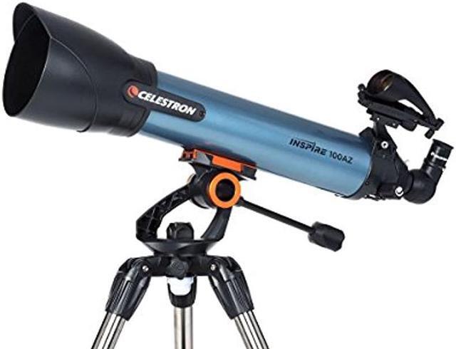 Alt view image 8 of 20 - Celestron Inspire 100AZ Telescope, Refractor