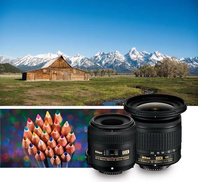 Alt view image 8 of 10 - Nikon Landscape and Macro Two Lens Kit with AF-P 10-20mm VR & AF-S 40mm Lens
