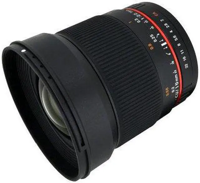 Alt view image 12 of 20 - Rokinon 16mm F/2.0 ED AS UMC CS Lens for Canon EF-S Mount #16M-C