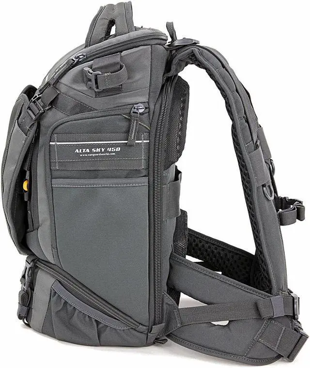 Alt view image 12 of 20 - Vanguard Alta Sky 45D Camera Backpack - Fits Pro DSLR with 70-200mm, 2-3 Lenses