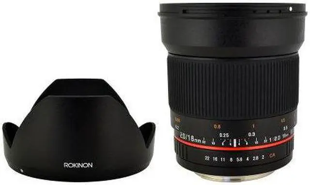 Alt view image 13 of 20 - Rokinon 16mm F/2.0 ED AS UMC CS Lens for Canon EF-S Mount #16M-C