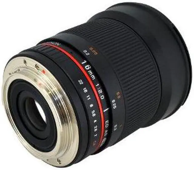 Alt view image 11 of 20 - Rokinon 16mm F/2.0 ED AS UMC CS Lens for Canon EF-S Mount #16M-C