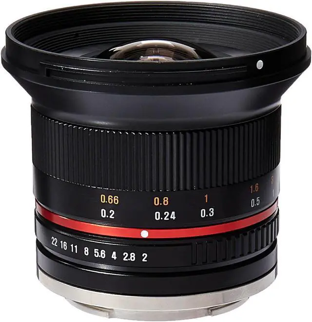 Alt view image 3 of 9 - Samyang 12mm F2.0 NCS CS Ultra Wide, Manual Focus Lens for Sony E Cameras, Black