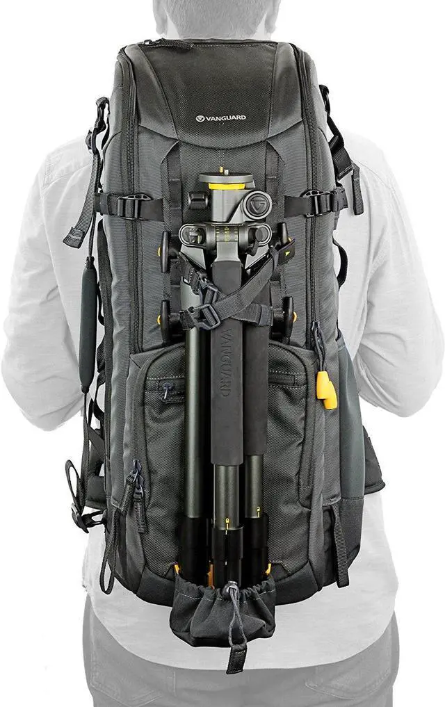 Alt view image 10 of 20 - Vanguard Alta Sky 66 Camera Backpack - Fits Pro DSLR, 600mm f/4 Lens, and More