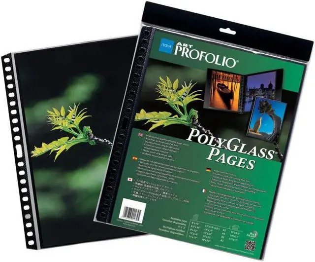 Alt view image 2 of 11 - Itoya Art Profolio Portrait Polyglass Pages (9" x 12")