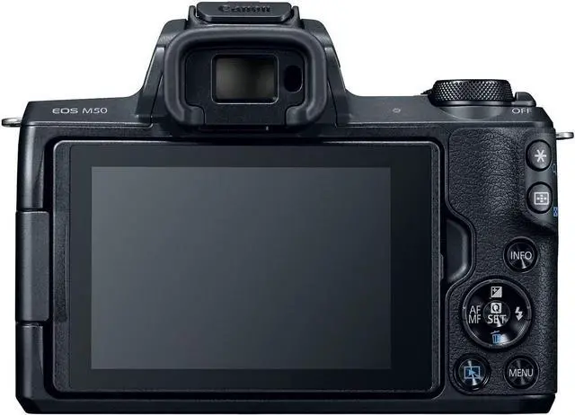 Alt view image 6 of 20 - Canon EOS M50 Mirrorless Digital Camera (Body Only, Black)