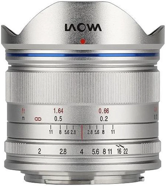 Alt view image 2 of 6 - Venus Laowa 7.5mm f/2 Lens for Micro Four Thirds Mount, Silver #VE7520MFTSTSIL