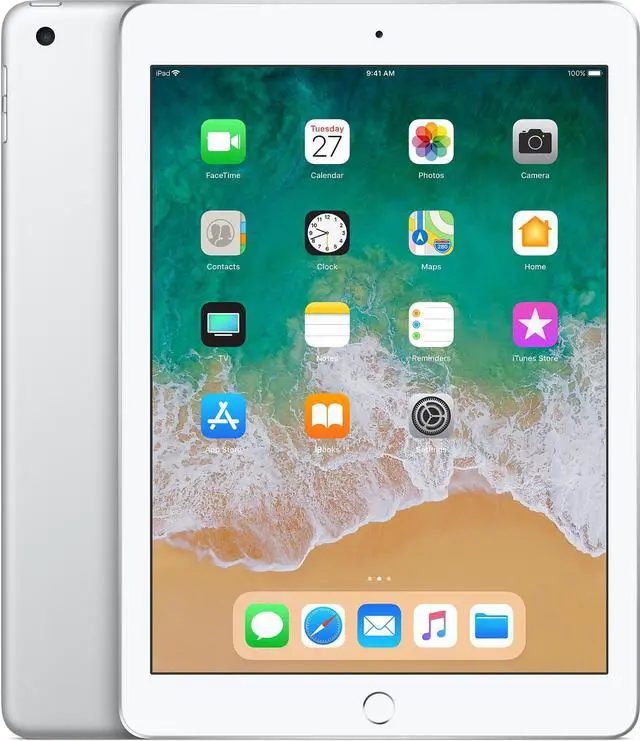 Alt view image 3 of 18 - Apple iPad 6th Generation Acceptable - Fair Condition