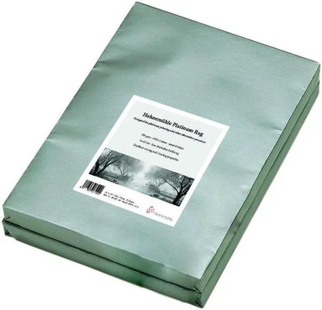 Alt view image 2 of 5 - Hahnemuhle Platinum Rag Fine Art Paper, 300gsm, 11x15", 25 Sheets #10647102