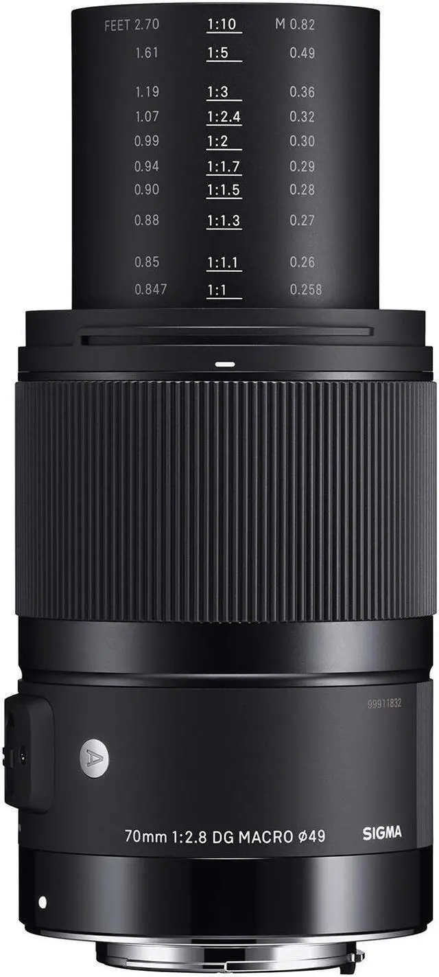 Alt view image 10 of 20 - Sigma 70mm F2.8 Art DG Macro Lens for Canon (271954)