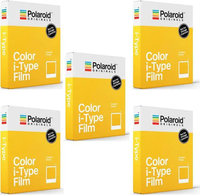 Main image of Polaroid Originals Standard Color Film for i-Type Cameras (5-Pack)