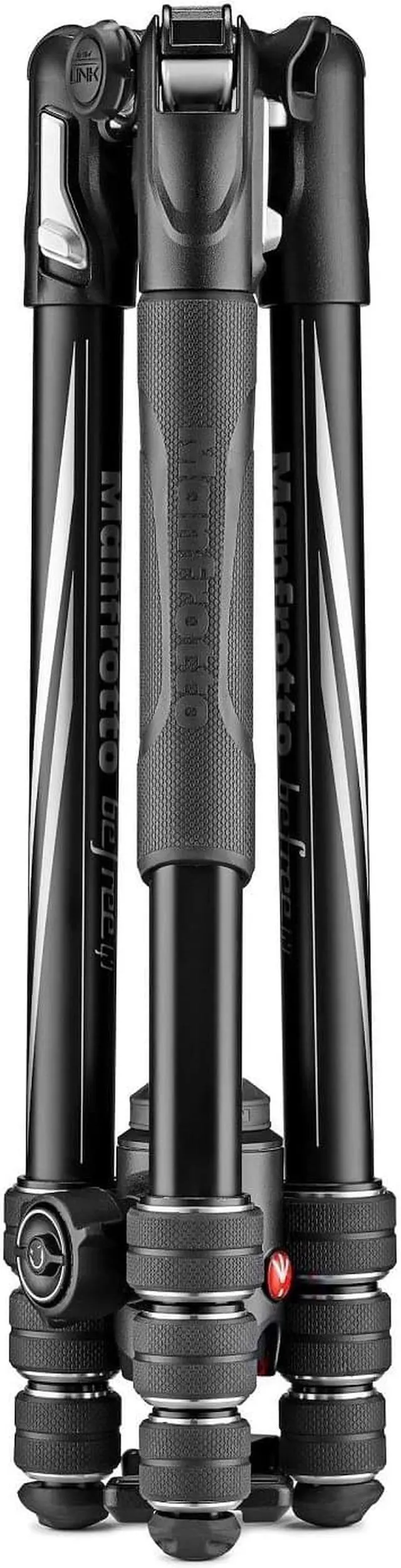 Alt view image 4 of 20 - Manfrotto Befree GT Aluminum Tripod with Twist Lock - Black