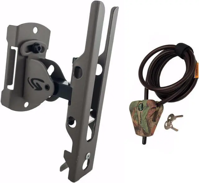 Main image of Cuddeback Genius Pan Tilt Lock Universal Trail Camera Mount and Cable Lock Kit