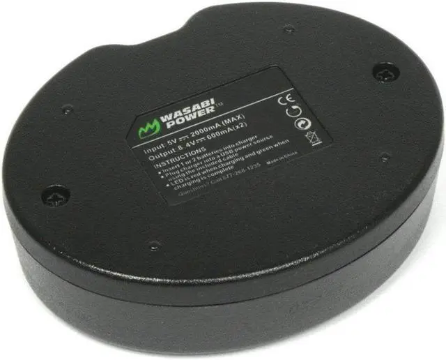 Alt view image 5 of 5 - Wasabi Power Battery (2-Pack) and Dual Charger for Nikon EN-EL15