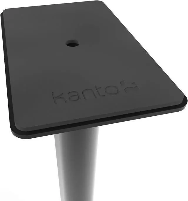 Alt view image 12 of 20 - Kanto SP32PL 32" Bookshelf Speaker Stands, Black