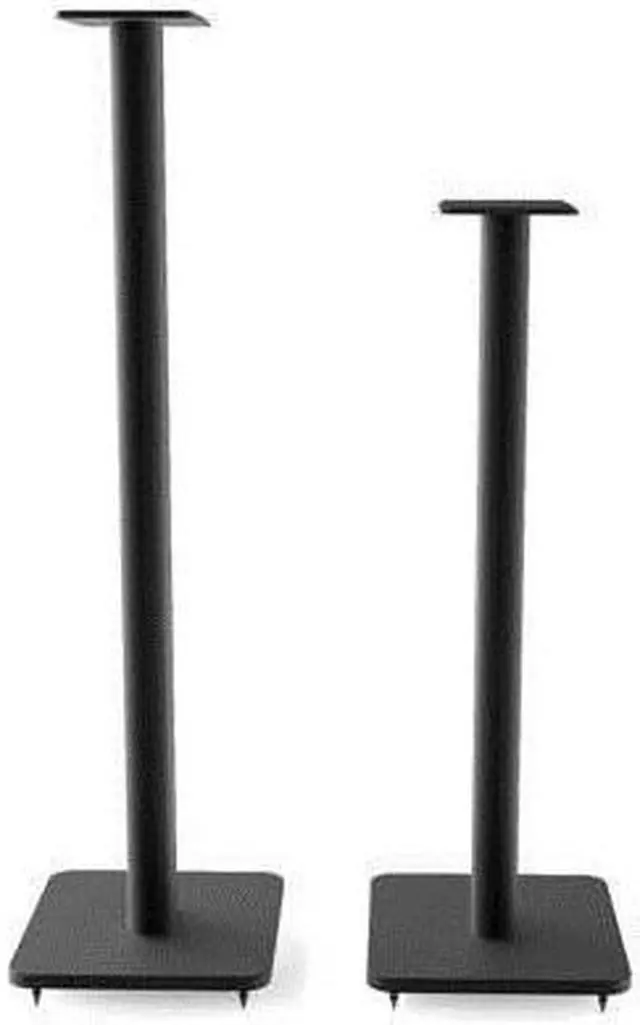 Alt view image 11 of 20 - Kanto SP32PL 32" Bookshelf Speaker Stands, Black