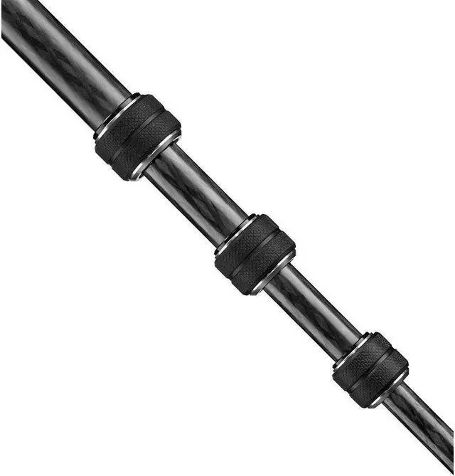 Alt view image 7 of 20 - Manfrotto Befree Advanced CF Travel Tripod with 494 Ball Head, Twist Lock, Black