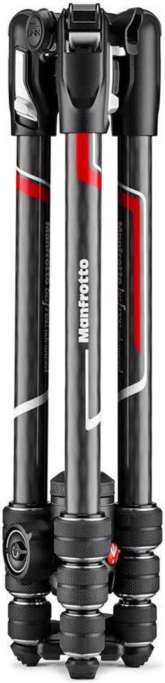 Alt view image 4 of 20 - Manfrotto Befree Advanced CF Travel Tripod with 494 Ball Head, Twist Lock, Black