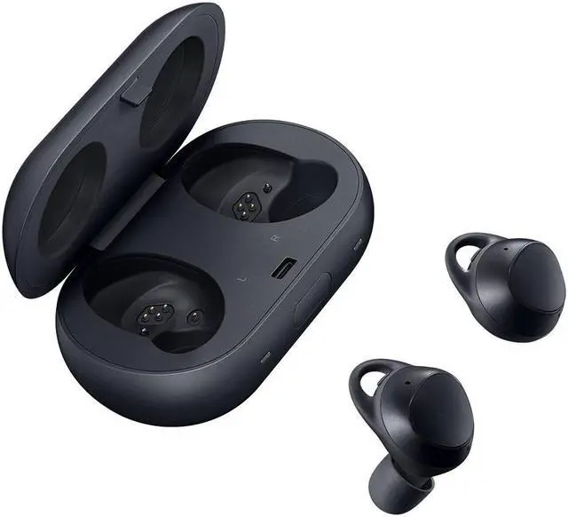 Alt view image 2 of 20 - Samsung Gear IconX, Black (2018) - Stereo - Black - Wireless - Bluetooth - Earbud - Binaural - In-ear