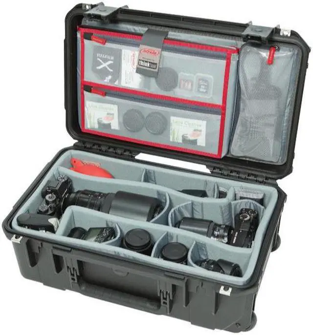 Alt view image 18 of 20 - SKB Cases iSeries 2011-7 Case with Photo Dividers and Lid Organizer (Black)