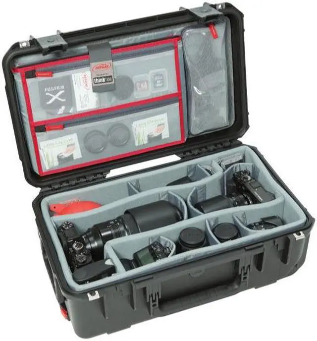Alt view image 17 of 20 - SKB Cases iSeries 2011-7 Case with Photo Dividers and Lid Organizer (Black)