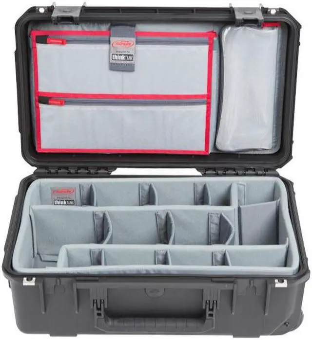 Alt view image 14 of 20 - SKB Cases iSeries 2011-7 Case with Photo Dividers and Lid Organizer (Black)