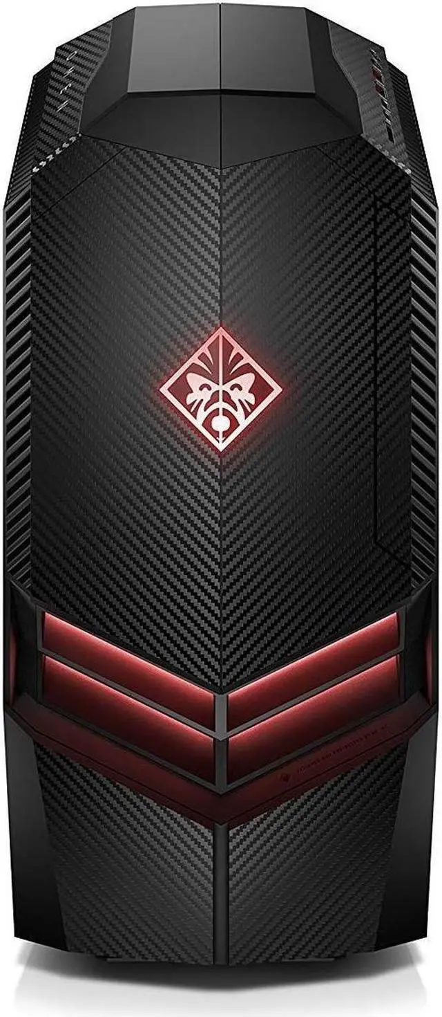 Alt view image 6 of 8 - HP Desktop Computer Omen 880-020 AMD Ryzen 5 1400 8GB DDR4 1TB HDD 256GB SSD AMD Radeon RX 580 Windows 10 Home