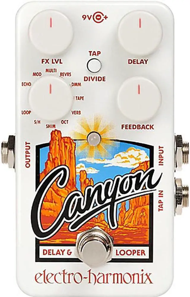 Alt view image 2 of 13 - Electro Harmonix Canyon Delay and Looper Pedal