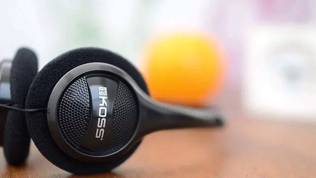 Alt view image 3 of 9 - Koss KPH7 Lightweight Portable On-Ear Headphones (Black, 10 Pack)