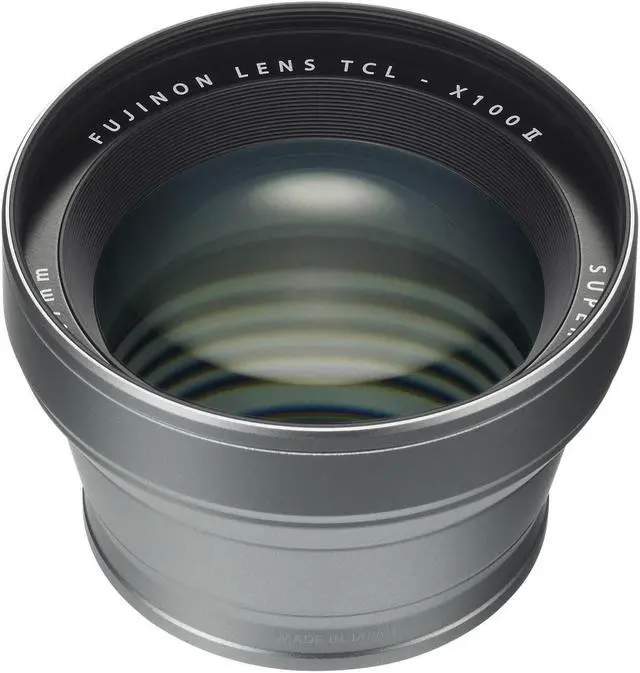 Alt view image 3 of 8 - Fujifilm Fujinon Tele Conversion Lens for X100 Series Camera, Silver (TCL-X100 S II)