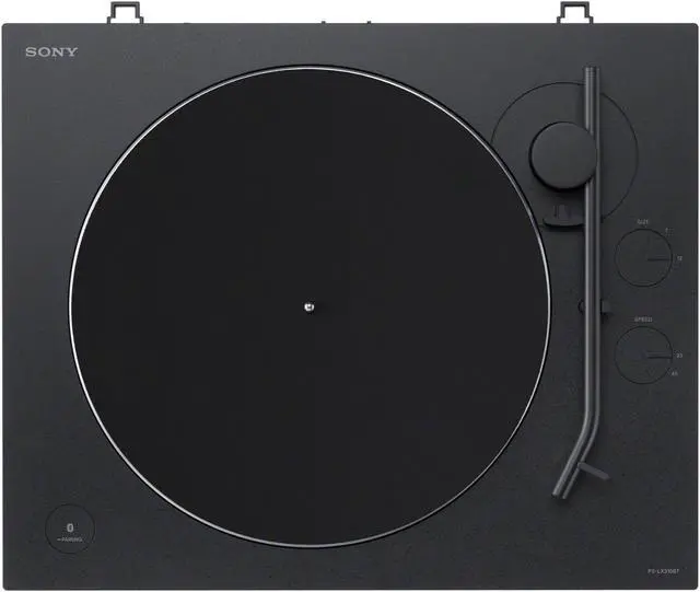 Alt view image 6 of 7 - Sony PS-LX310BT Wireless Bluetooth Turntable with Vinyl Cleaning Bundle
