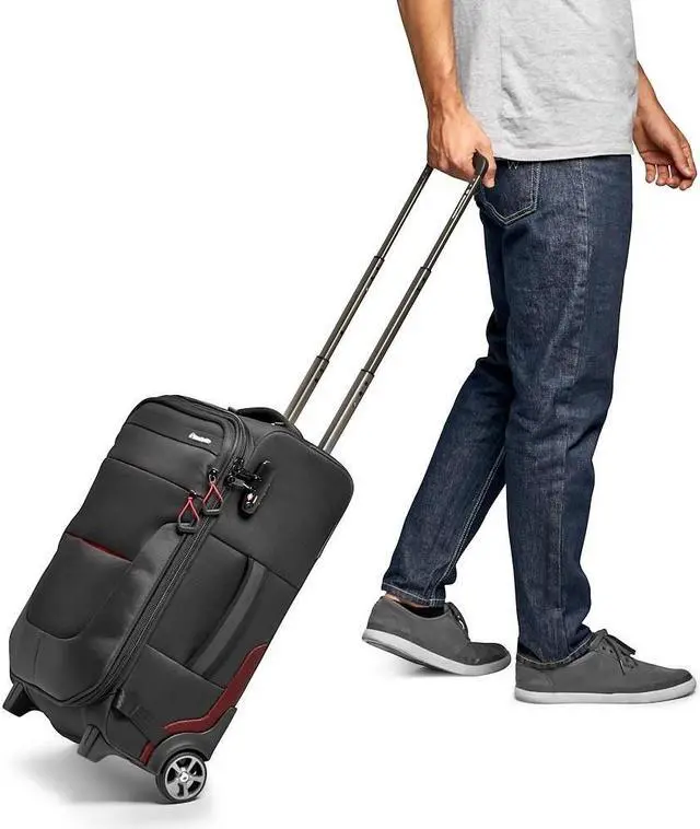 Alt view image 10 of 14 - Manfrotto Pro Light Reloader Switch-55 Carry-On Camera Backpack/Roller Bag