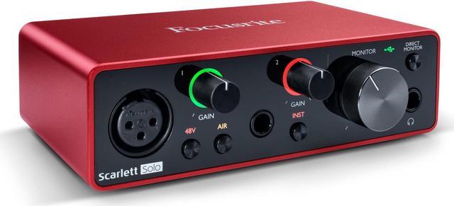 Focusrite Scarlett 2i2 Studio 3rd Generation Recording Bundle