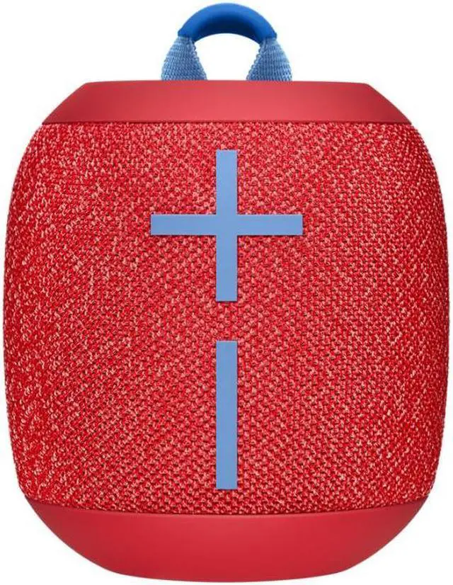 Alt view image 2 of 7 - Ultimate Ears WONDERBOOM 2 Bluetooth Speaker Pair (Red) with 7-Port USB 3.0 Hub