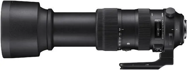 Alt view image 9 of 20 - Sigma 60-600mm f/22-32 Fixed Zoom F4.5-6.3 DG OS HSM Camera Lenses, Black (730954), Canon EF