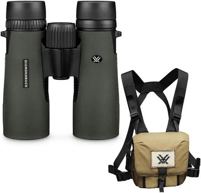 Main image of Vortex 8x42 Diamondback HD Roof Prism Binoculars with GlassPak Harness Case
