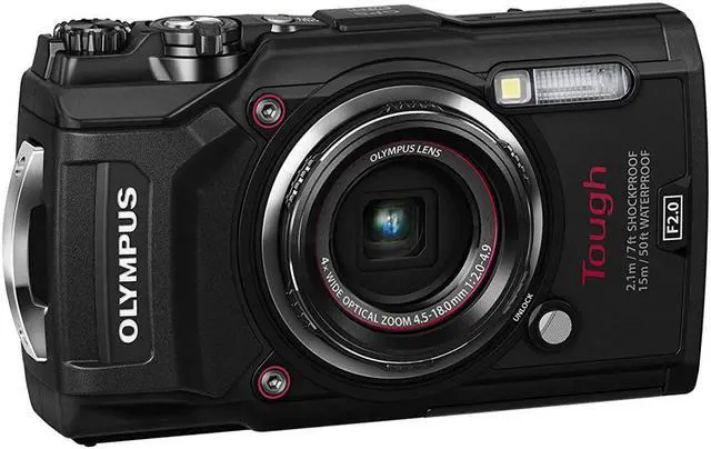 Alt view image 6 of 20 - Olympus Tough TG-6 Waterproof Camera, Black (050332192430)