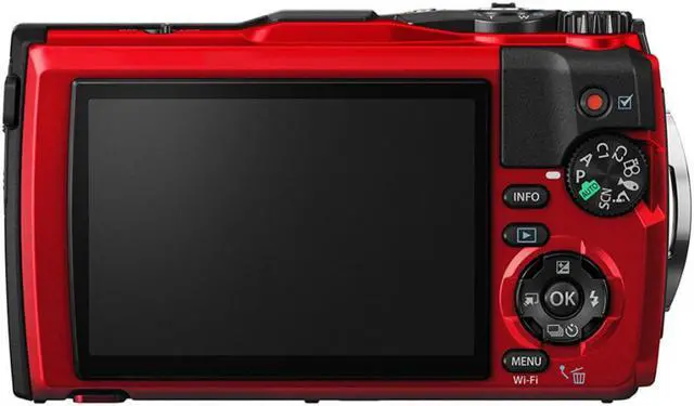 Alt view image 5 of 18 - Olympus Tough TG-6 Waterproof Camera, Red